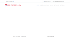 Desktop Screenshot of juzerengineering.com